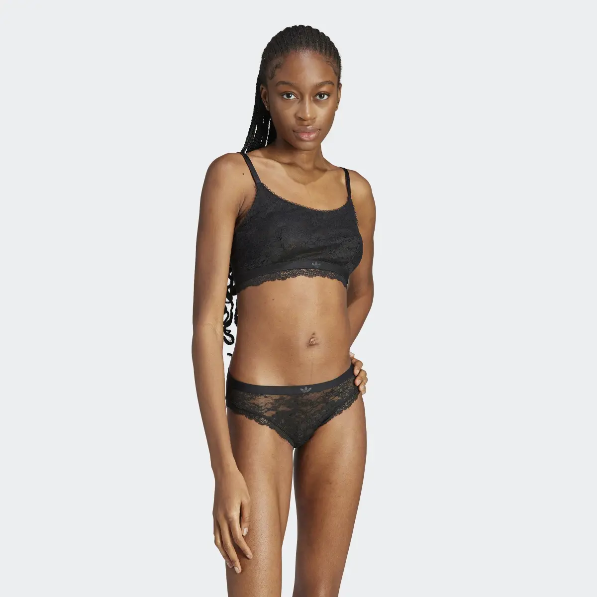 Adidas Modern Flex Lace Bralette. 2