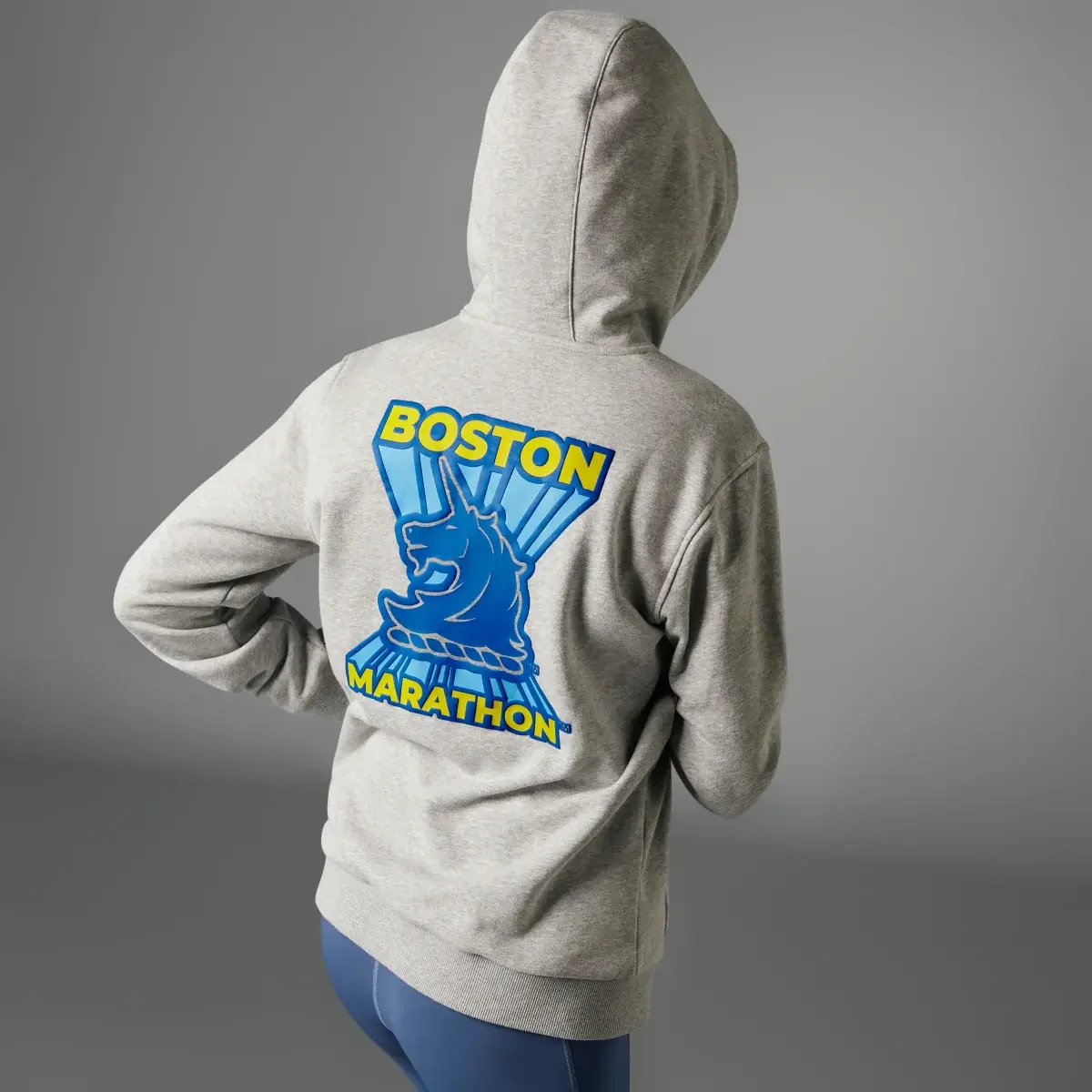 Adidas Boston Marathon® 2024 Graphic Hoodie. 2