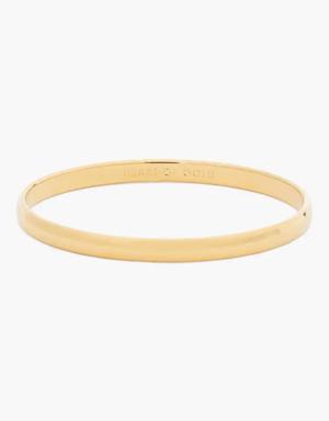 Heart Of Gold Idiom Bangle