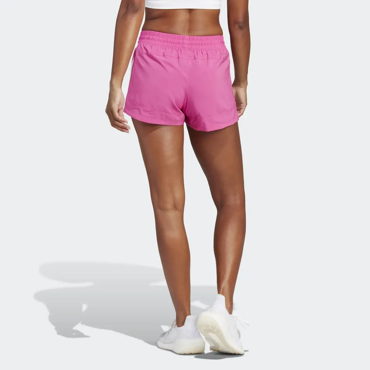 Adidas Pacer 3-Stripes Woven Shorts. 2