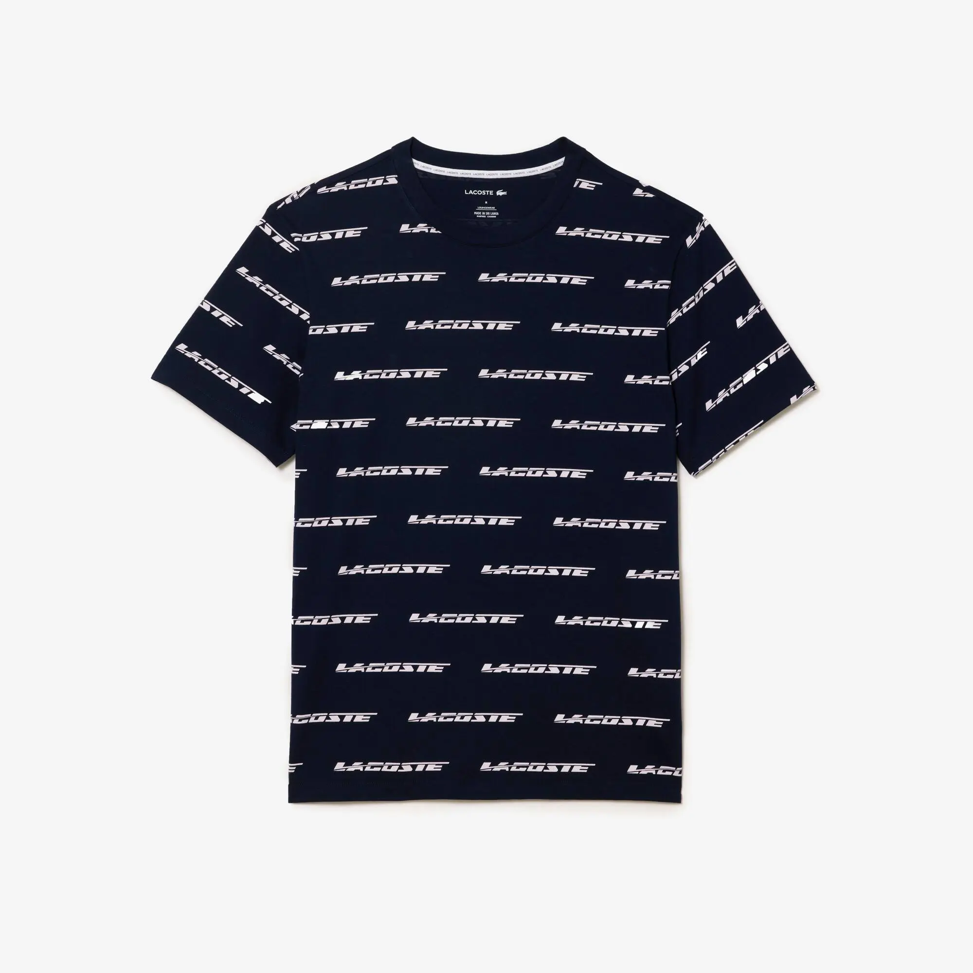 Lacoste T-shirt Loungewear em jersey de algodão para homem. 2