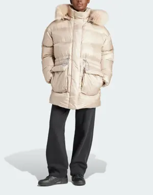 Adidas Puffed Long Fur Jacket