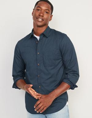 Old Navy Regular-Fit Built-In Flex Everyday Shirt blue