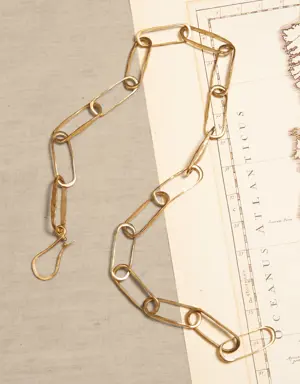 Heirloom Link Necklace &#124 Aureus + Argent gold