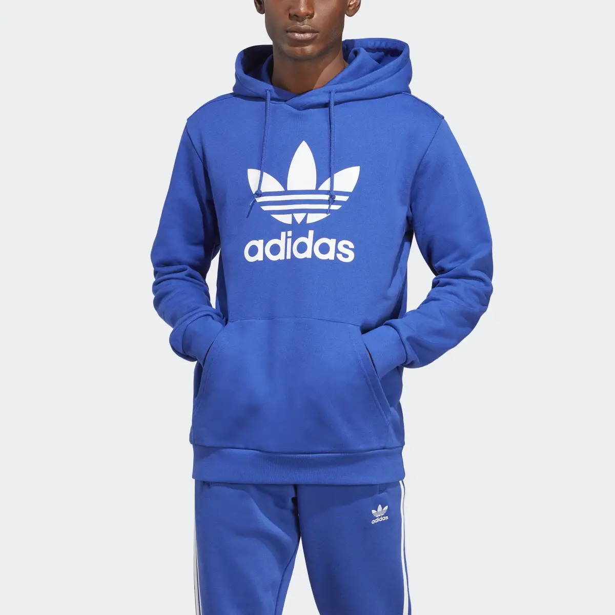 Adidas Sweat-shirt à capuche Adicolor Classics Trefoil. 1