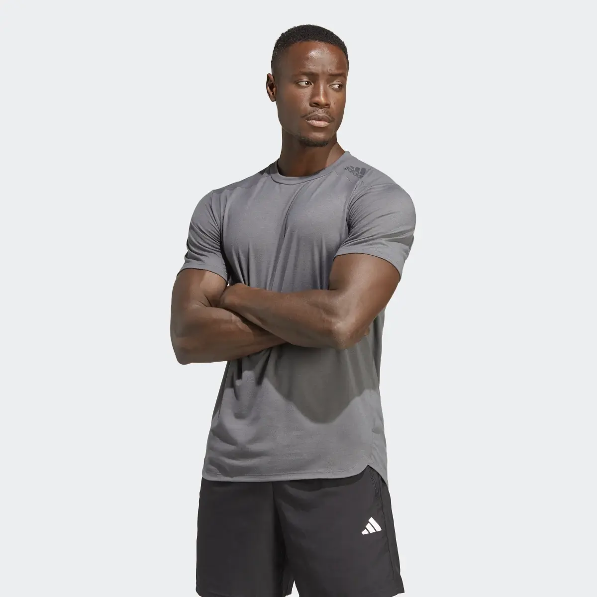 Adidas Designed for Training Tee. 2