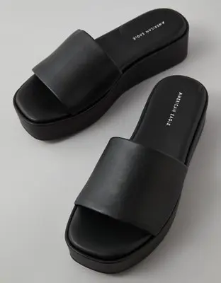 American Eagle Platform Slide Sandal. 1