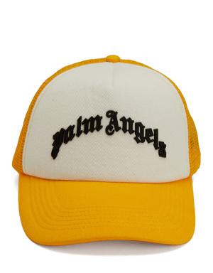 Sarı Beyaz Garnili Logolu Erkek Şapka