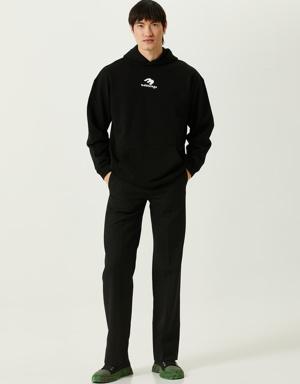 Beymen Siyah Kapüşonlu Logolu Sweatshirt. 2 Beymen Siyah Kapüşonlu Logolu Sweatshirt. 2