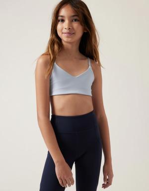 Athleta Girl Just Right Adjustable Bra blue