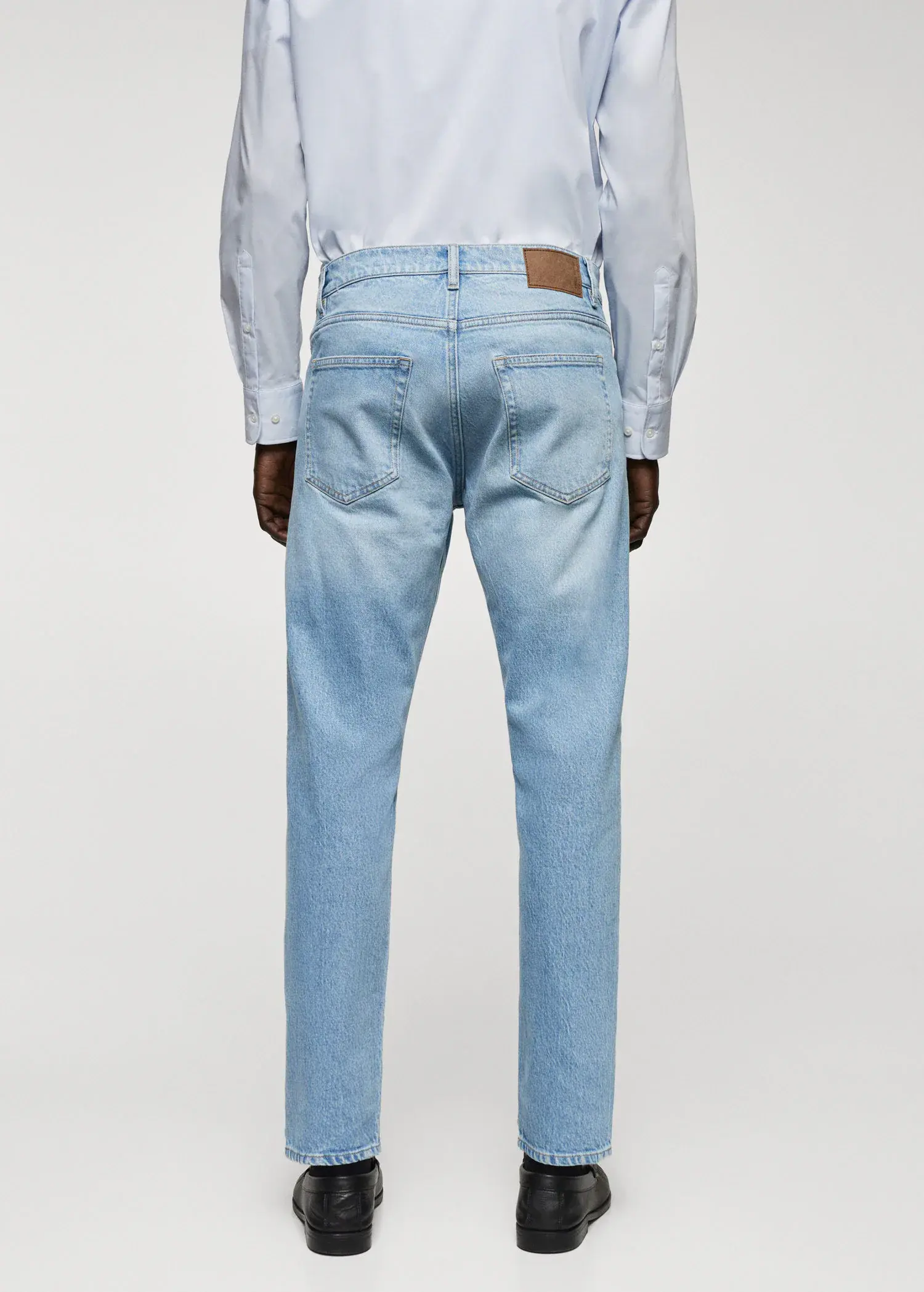 Mango Tapered Jeans Ben in Cropped-Länge. 3