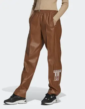 Centre Stage Faux Leather Adibreak Pants