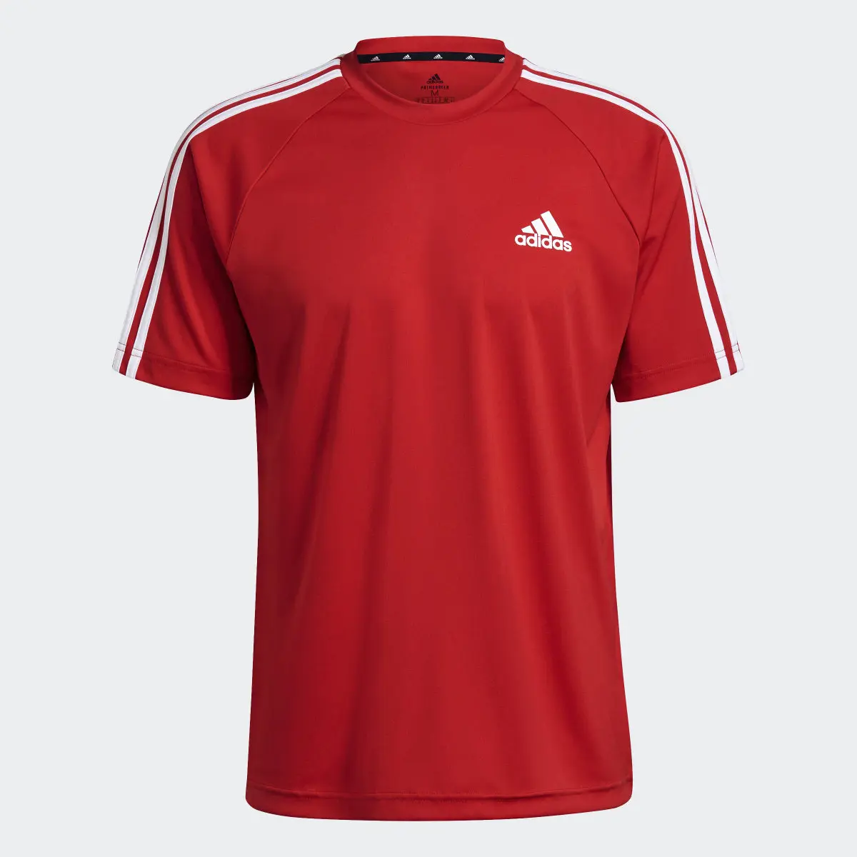 Adidas Playera AEROREADY Sereno 3 Franjas. 1