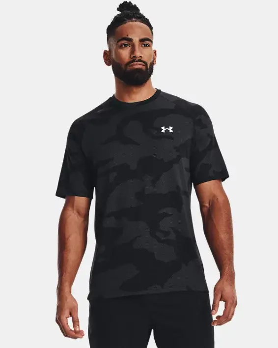 Under Armour Men's UA Velocity Jacquard Short Sleeve. 1