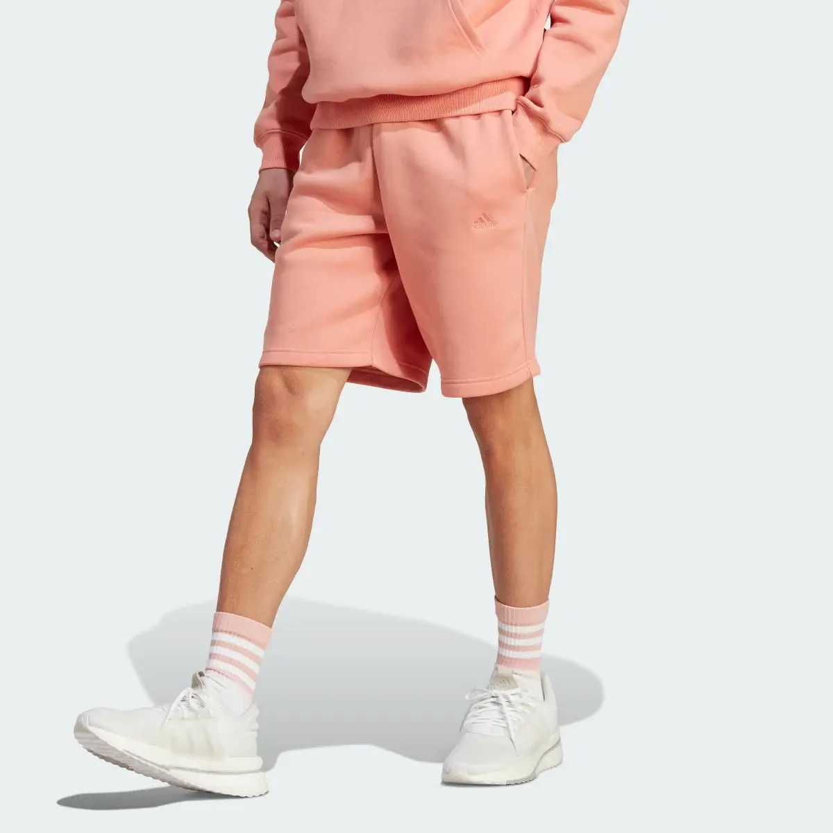 Adidas All SZN Fleece Shorts. 1