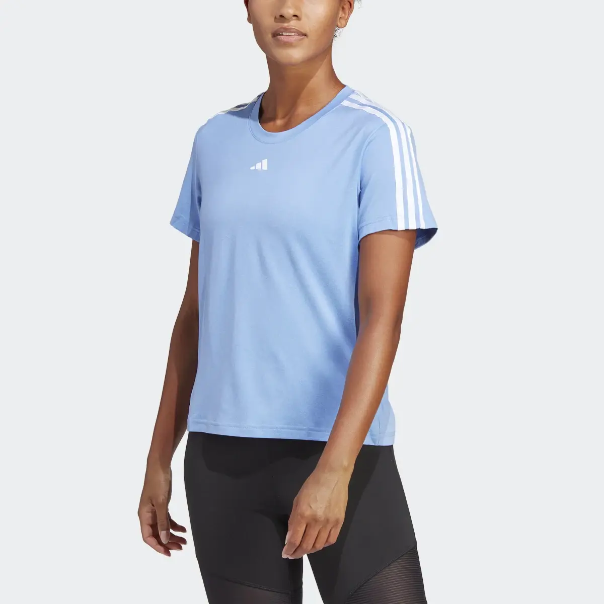 Adidas AEROREADY Train Essentials 3-Stripes Tee. 1