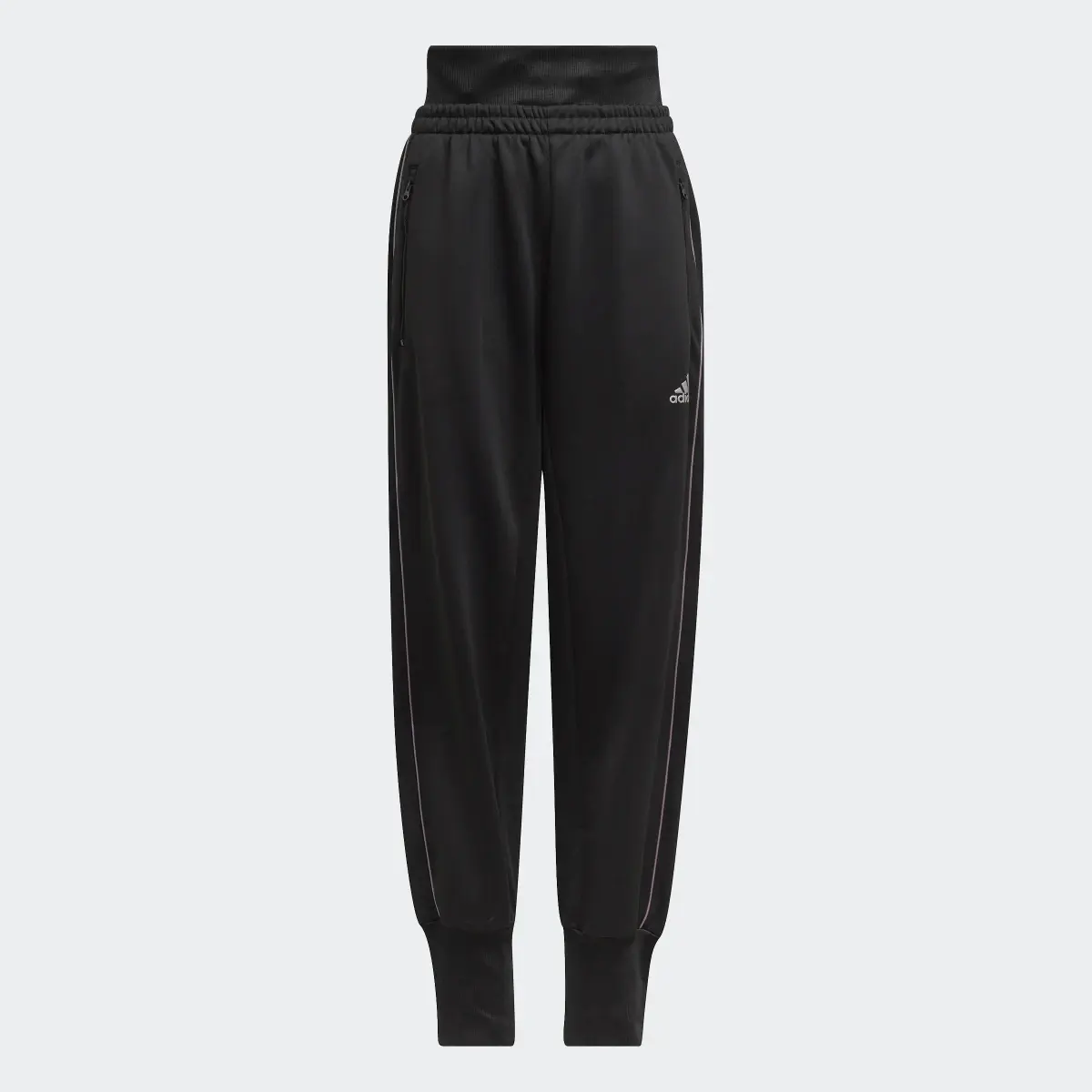 Adidas Winter Glam Fleece Loose Joggers. 1