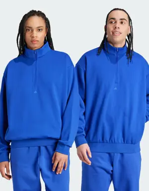 Adidas Basketball Half-Zip Sweatshirt