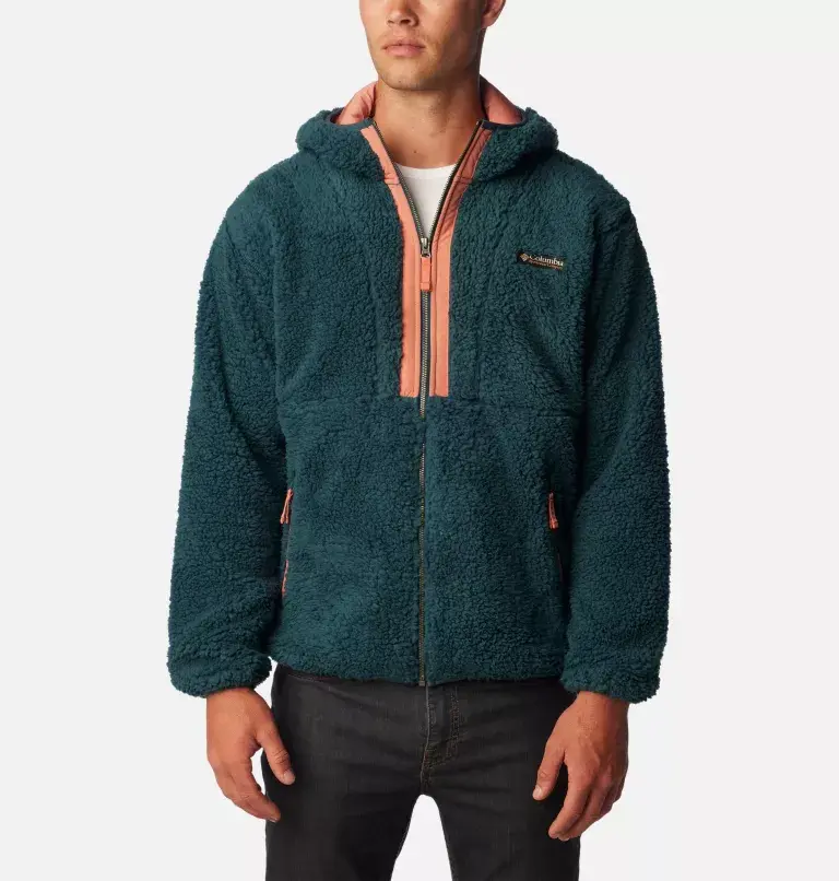 Columbia Men's Backbowl™ Sherpa Hooded Jacket. 1