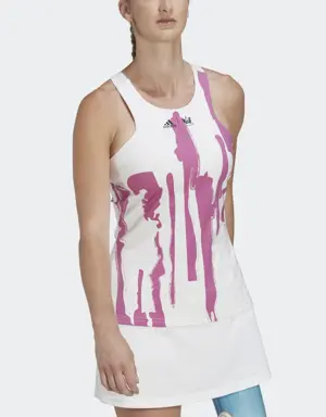 Thebe Magugu Tennis New York Y-Back Tank Top