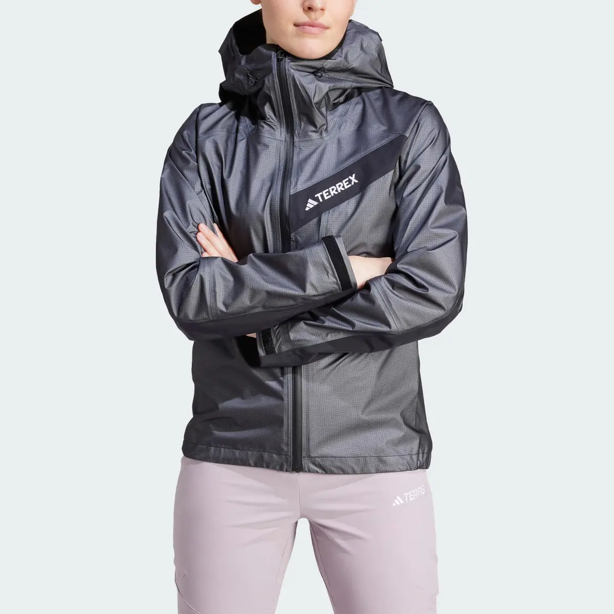 Adidas Chaqueta impermeable Terrex Techrock Light GORE-TEX Active. 1