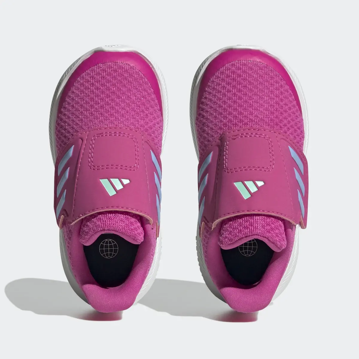 Adidas Tenis Run Falcon 3.0 Tira Ajustable de Cierre por Contacto. 3