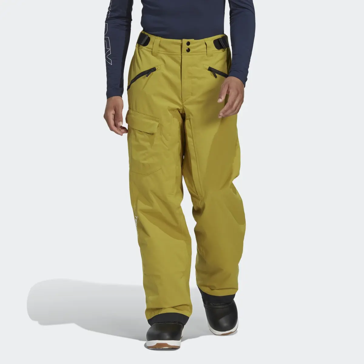 Adidas TERREX RESORT TWO LAYER INSULATED SNOW PANTS. 1 Adidas TERREX RESORT TWO LAYER INSULATED SNOW PANTS. 1