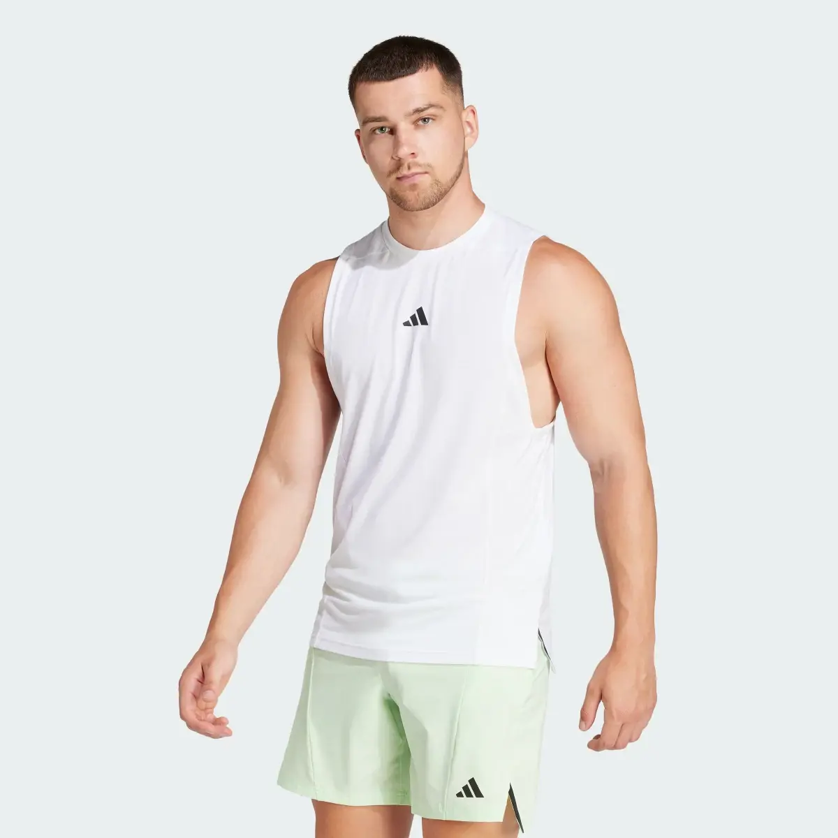 Adidas Designed for Training Workout Tank Top. 2