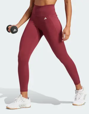 Adidas Optime Stash Pocket High-Waisted 7/8 Leggings