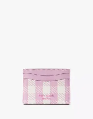 Morgan Gingham Field Card Holder