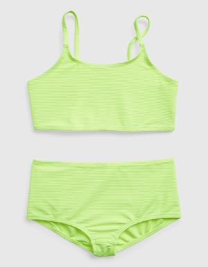 Kids Tankini Swim Two-Piece yellow