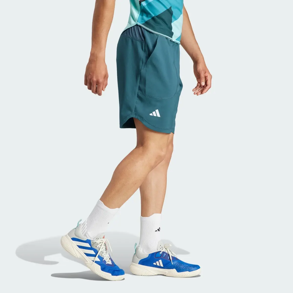 Adidas Short de tennis AEROREADY Pro 22,9 cm. 3