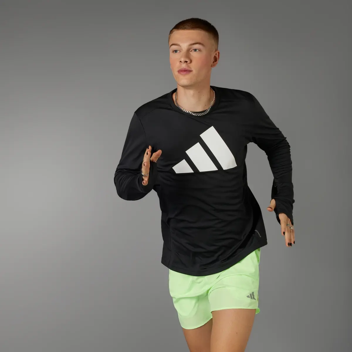 Adidas Run It Long Sleeve Tee. 1