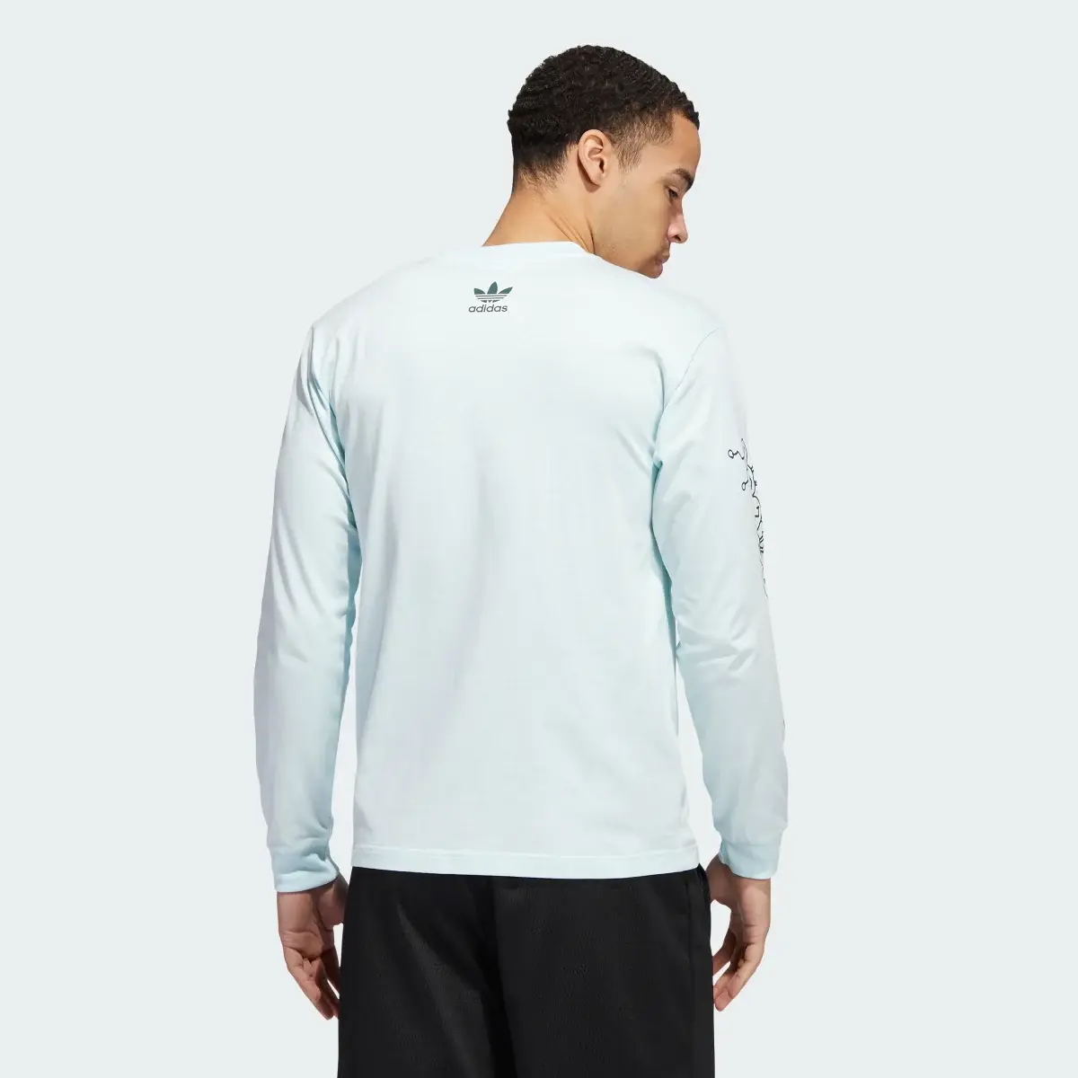 Adidas Cartoon Long Sleeve T-Shirt. 3