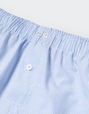 Cotton striped panties