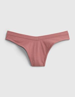 Gap Organic Cotton Thong pink