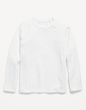 Long-Sleeve Go-Dry Cool Base Layer T-Shirt for Boys white