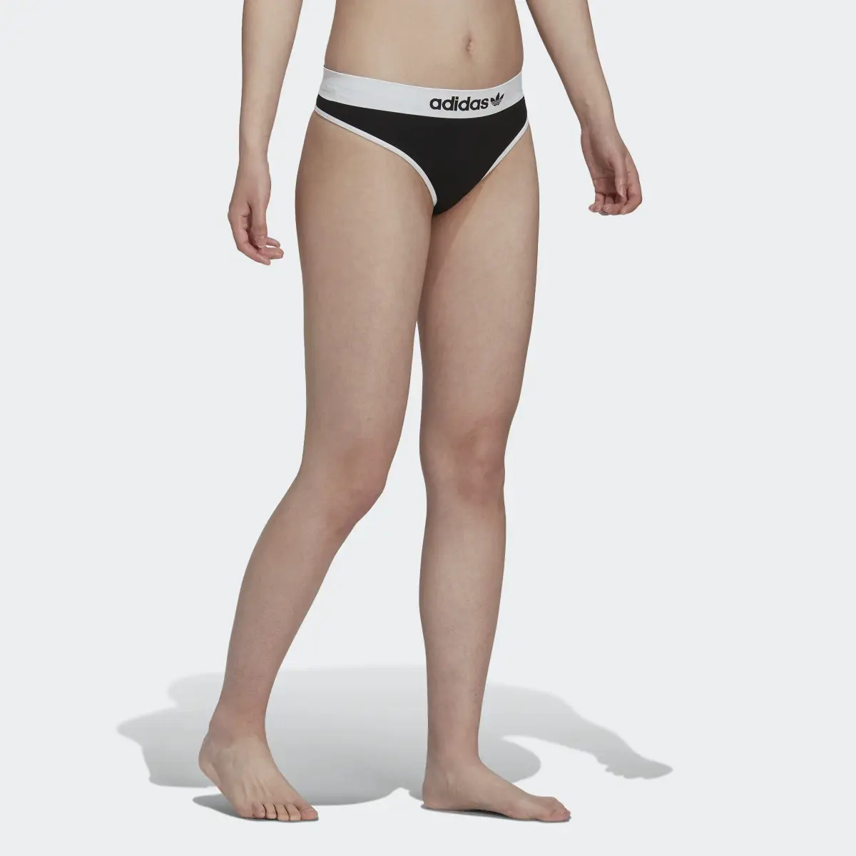 Adidas Modern Flex Thong Underwear. 2