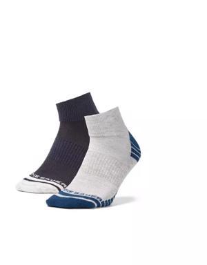 Men's Active Pro COOLMAX® Quarter Socks - 2 Pack