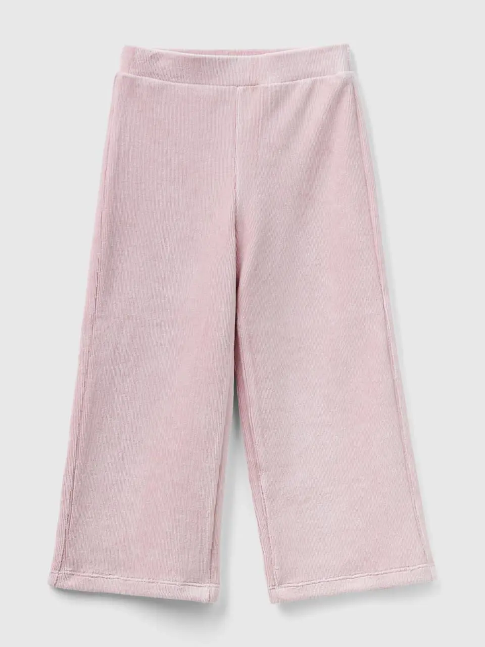 Benetton wide chenille trousers. 1