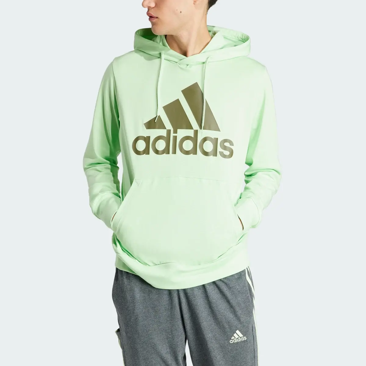 Adidas Sudadera con Gorro Essentials Logo. 1