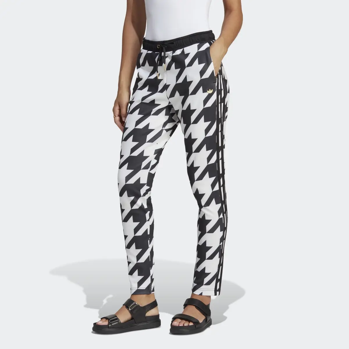 Adidas Houndstooth SST Track Pants. 1