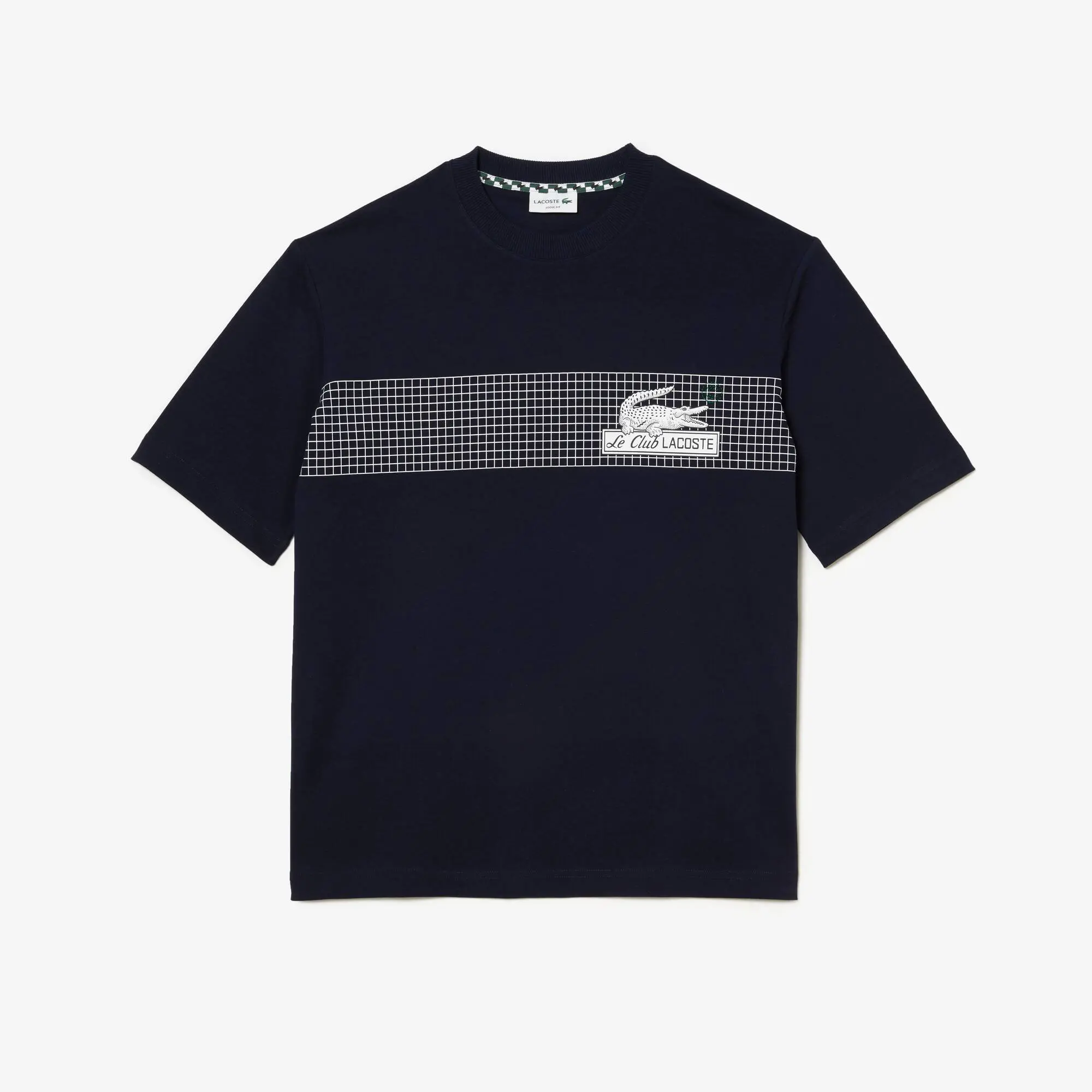 Lacoste Men’s Lacoste Loose Fit Tennis Print T-shirt. 2