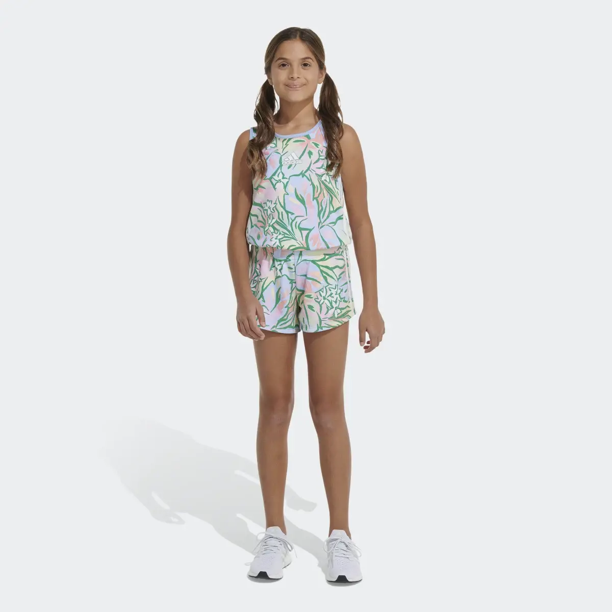 Adidas Allover Print Tank Top Romper. 1