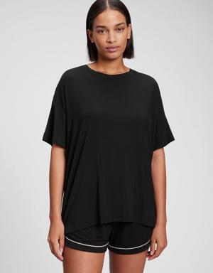 Gap LENZING&#153 TENCEL&#153 Modal PJ T-Shirt black