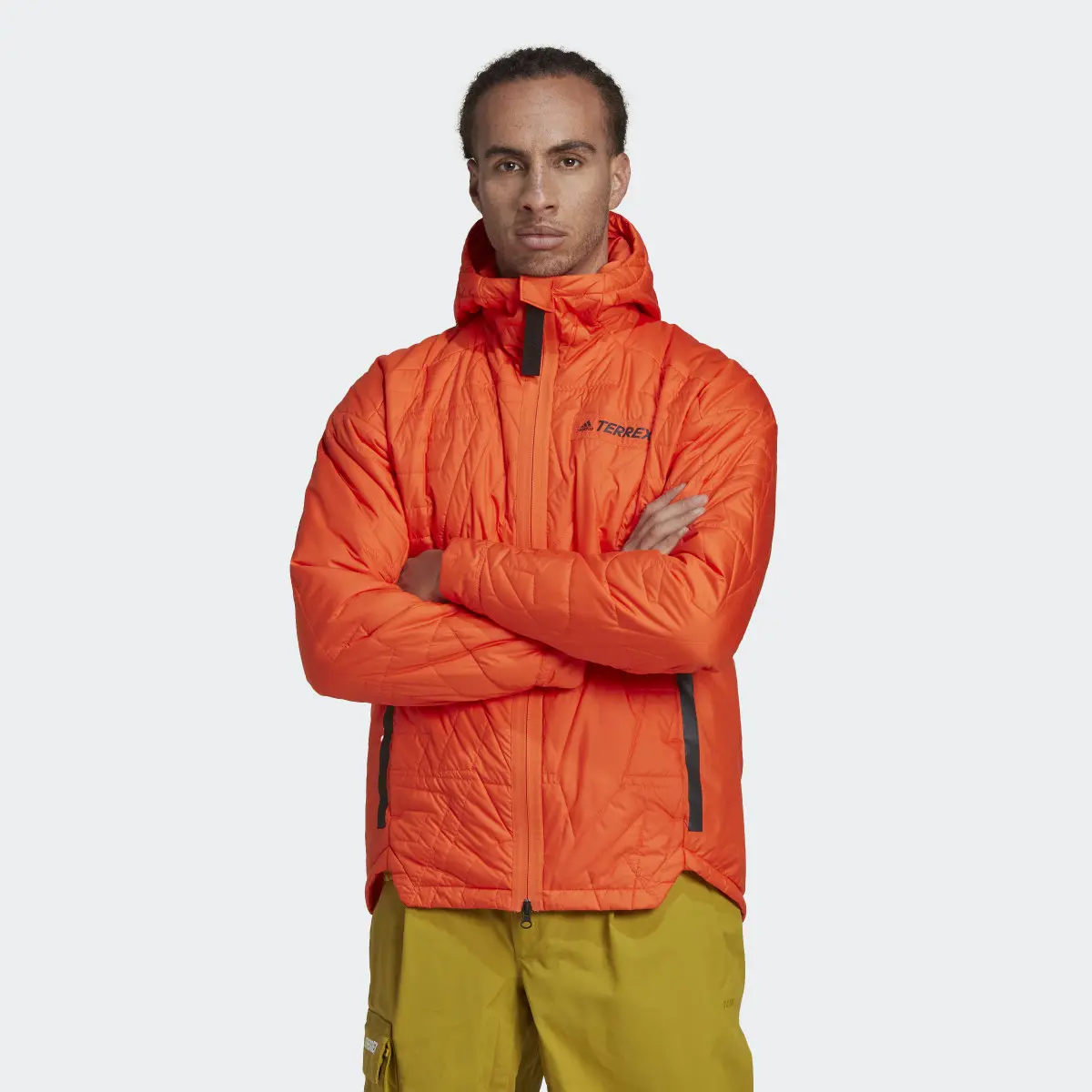 Adidas Terrex MYSHELTER PrimaLoft Hooded Padded Jacket. 2