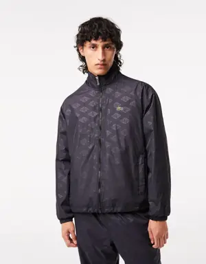 Veste de survêtement homme Lacoste imprimé monogramme