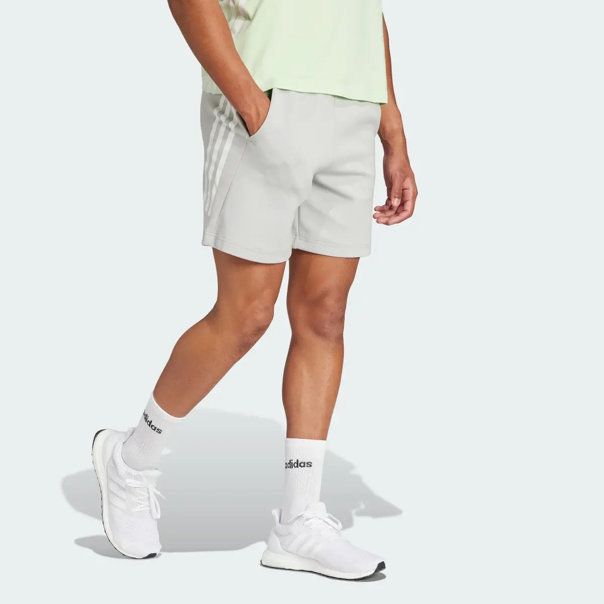 Adidas Future Icons 3-Stripes Shorts. 3