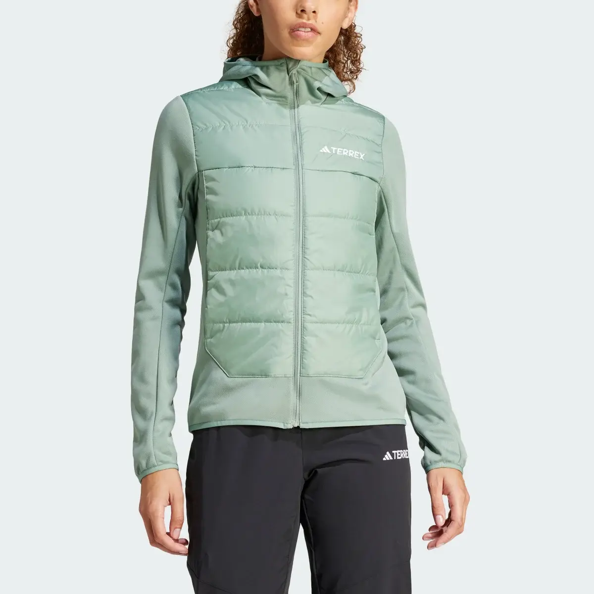 Adidas Terrex Multi Hybrid Insulated Hooded Jacket. 1