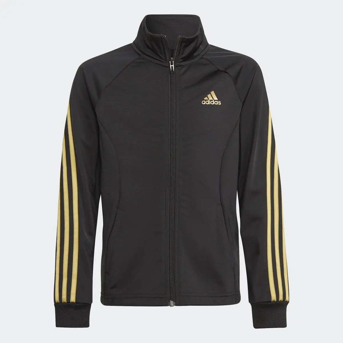 Adidas Team Polyester Regular 3-Stripes Track Suit. 3